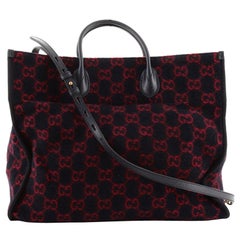 Gucci Shopping Tote GG Wool Large