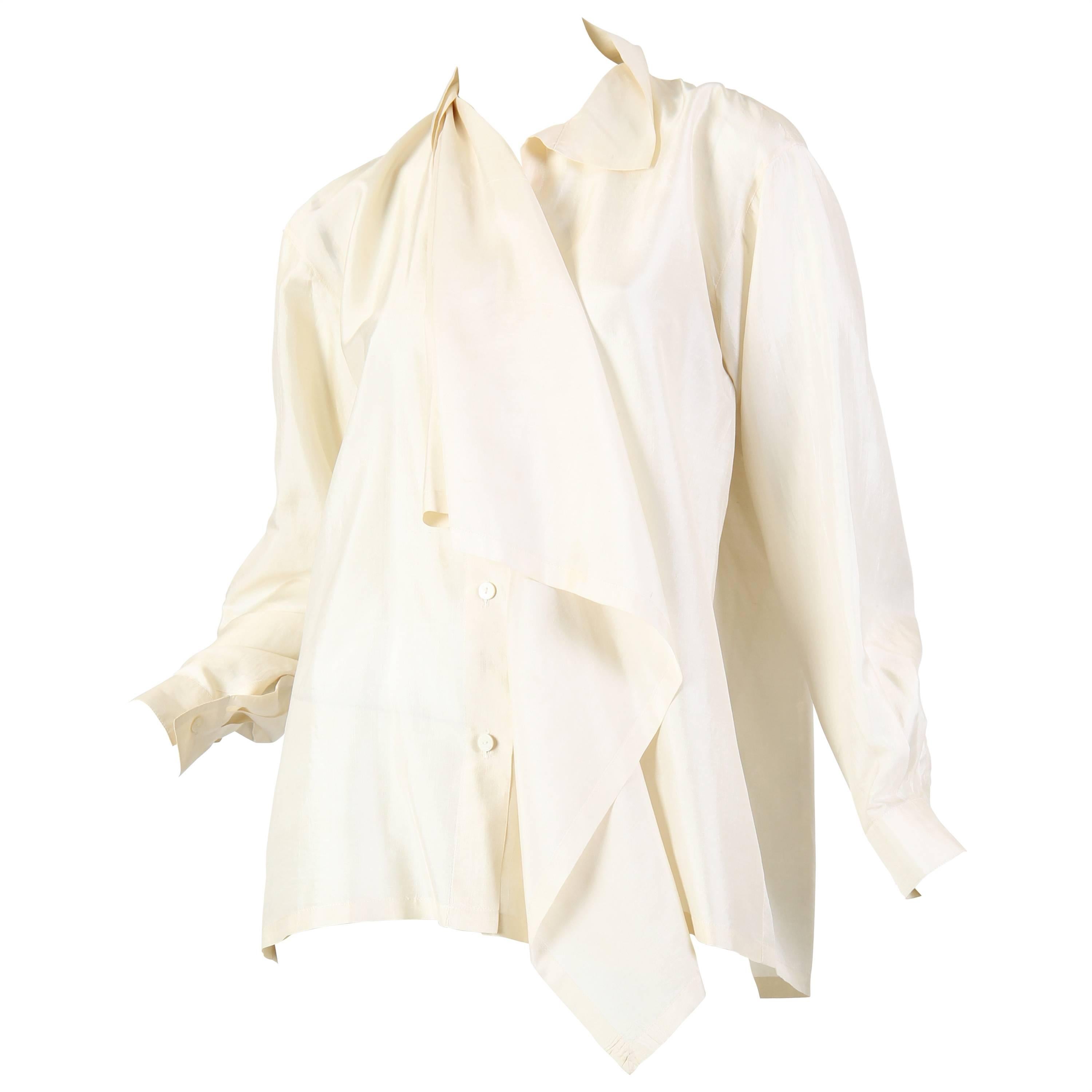 Issey Miyake Silk Blouse