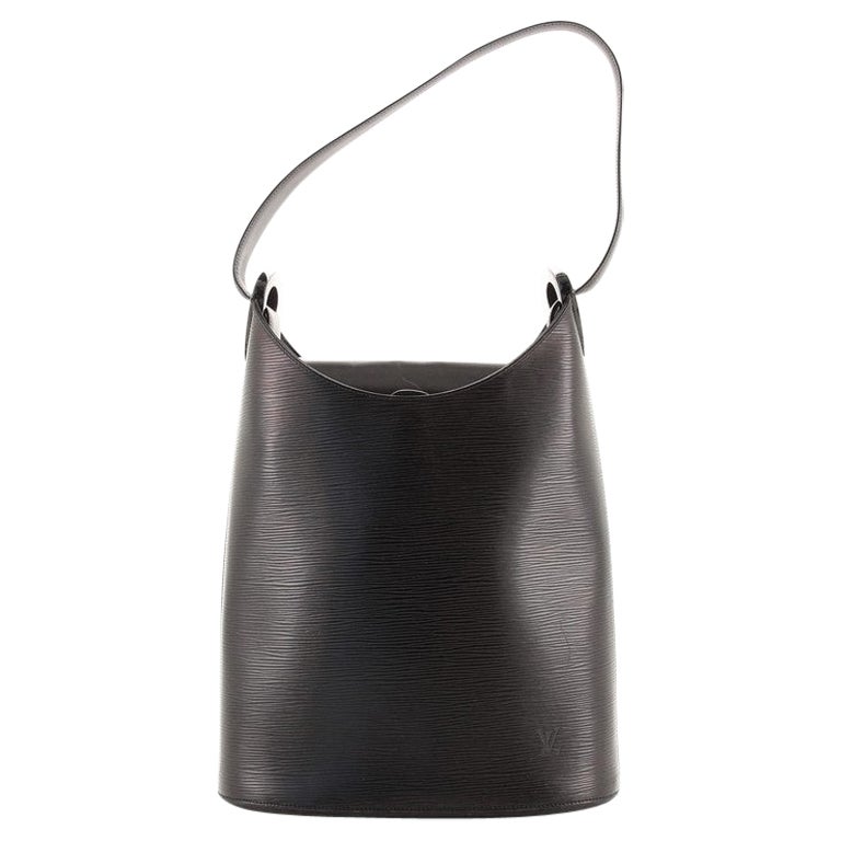 Louis Vuitton, Bags, Louis Vuitton Epi Verseau Black Bucket Handbag
