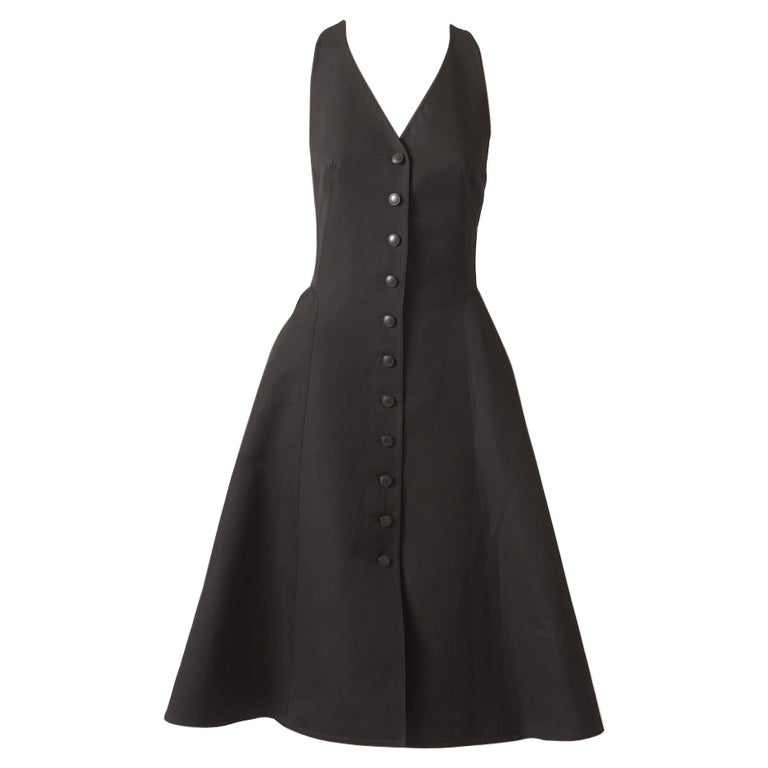 Hermès black dress, 1980s
