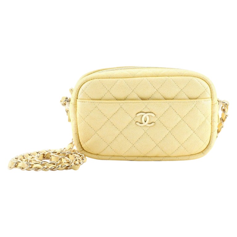 Chanel Camera Case Bag Quilted Iridescent Caviar Mini at 1stDibs  chanel  caviar quilted camera case, chanel mini camera case bag, chanel small camera  case bag
