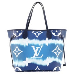Louis Vuitton Pastel Tie Dye Monogram Canvas Neverfull Escale MM Bag at  1stDibs