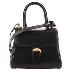 Delvaux Brillant Top Handle Bag Leather Mini