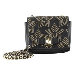 Salvatore Ferragamo Ginny Crossbody Bag Embroidered Leather Mini