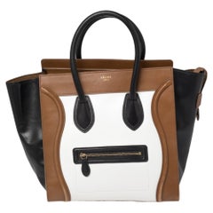 Celine Tri Color Leder Mini-Gepäcktasche