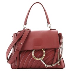 Chloe Faye Day Bag Quilted Leather Small