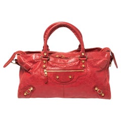 Balenciaga Sang Blood Leather RH Part Time Tote