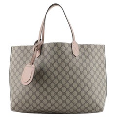 Gucci Reversible Tote GG Print Leder Medium