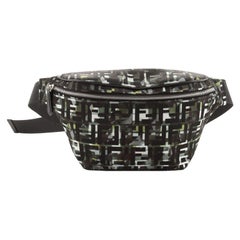 Fendi Camouflage FF Waist Bag Printed Nylon