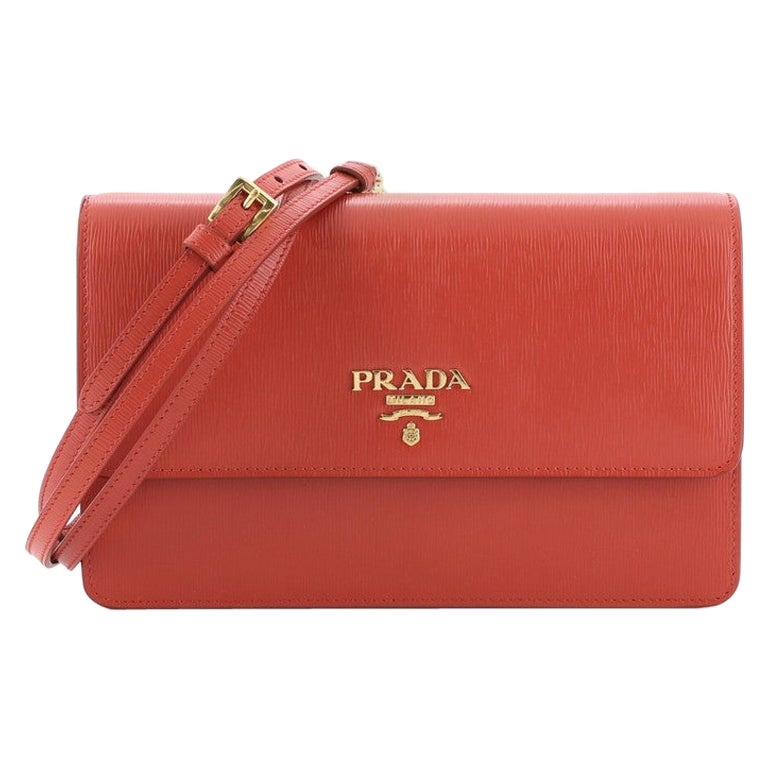 Prada Flap Crossbody Bag Vitello Move Small at 1stDibs