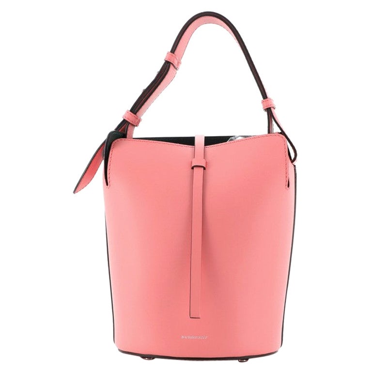 Burberry Supple Bucket Bag Leather Small at 1stDibs