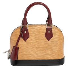 Louis Vuitton Tri-Color Epi Leather Alma BB Bag