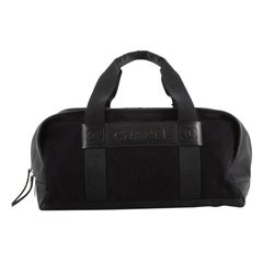 Chanel Sport Line Duffle Bag Nylon with Felt Medium