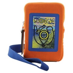 Loewe Logo Umhängetasche Limited Edition aus Segeltuch mit Jacquard