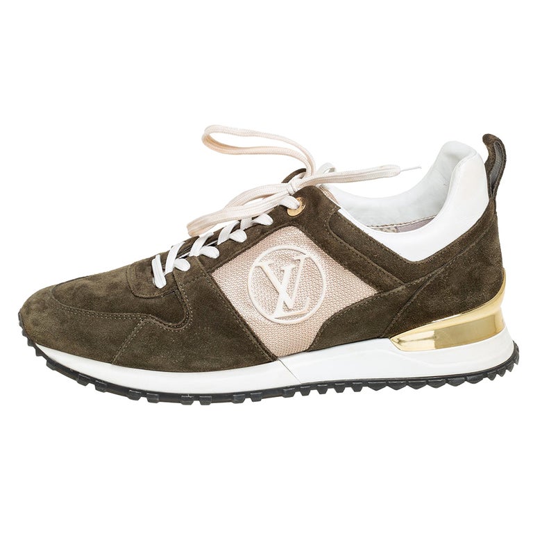 Louis Vuitton Men's Runner Sneakers Mesh and Suede - ShopStyle