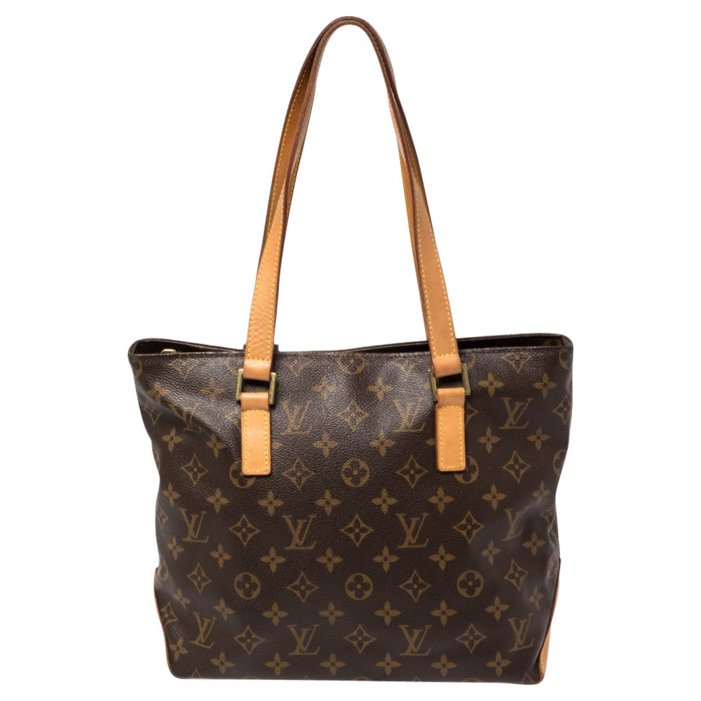 Louis Vuitton Monogram Canvas and Leather Cabas Piano Bag
