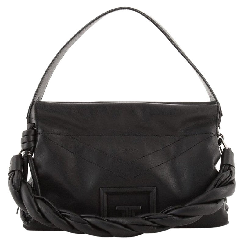Givenchy Black Leather Nightingale Satchel For Sale at 1stDibs
