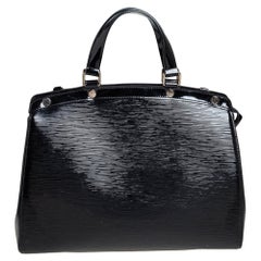 Louis Vuitton Black Electric Epi Leather Brea GM Bag