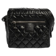 Chanel Black Quilted Nylon Coco Cocoon Messenger