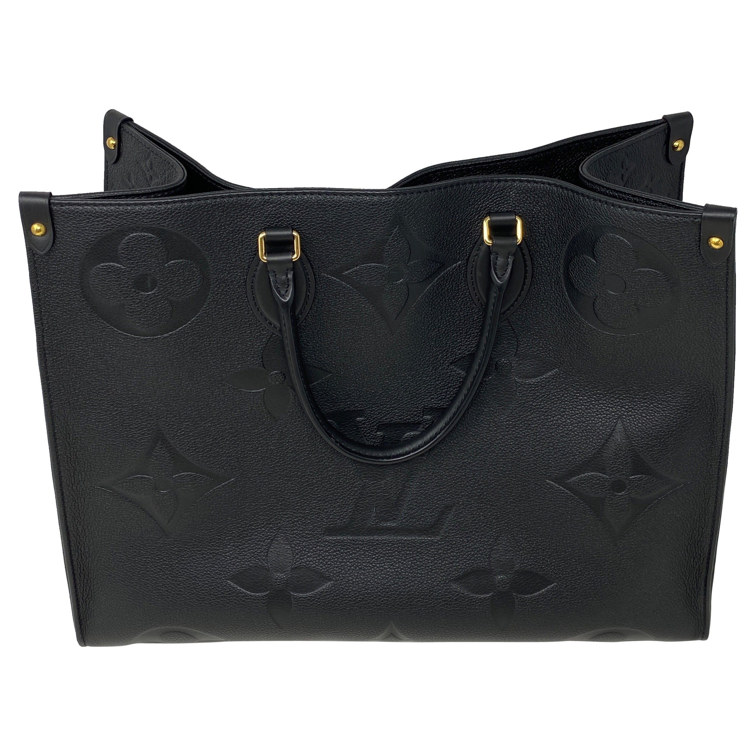 Louis Vuitton Black On The Go Bag