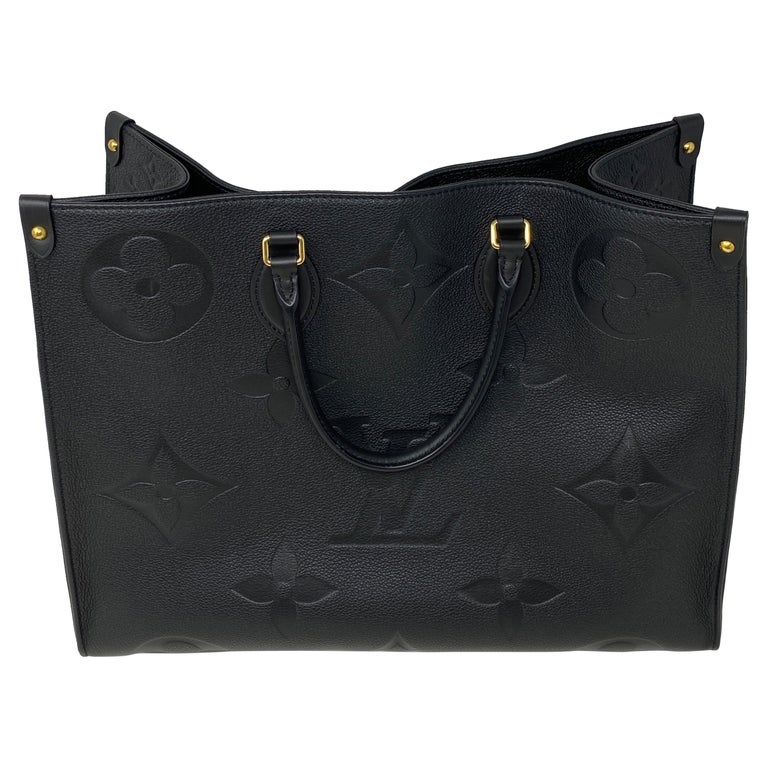 Louis Vuitton Black On The Go Bag For Sale