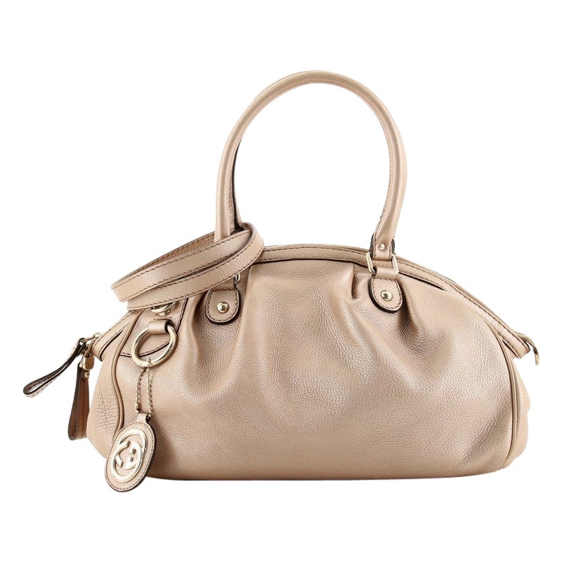 Gucci Sukey Convertible Boston Bag Leather Medium