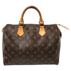 Retro Louis Vuitton Monogram Canvas Speedy 30 Bag