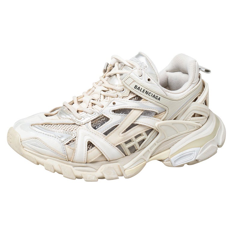 balenciaga cream sneakers