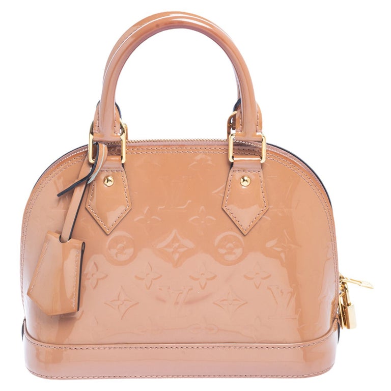 Louis Vuitton Vernis Alma BB Rose Ballerine