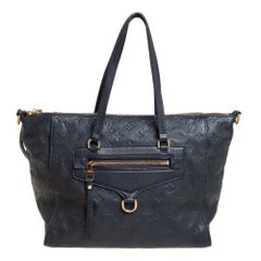 Louis Vuitton Bleu Infini Empreinte Leder Lumineuse PM Tasche aus Leder
