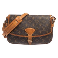 Louis Vuitton Brown Monogram Canvas Sologne Bag