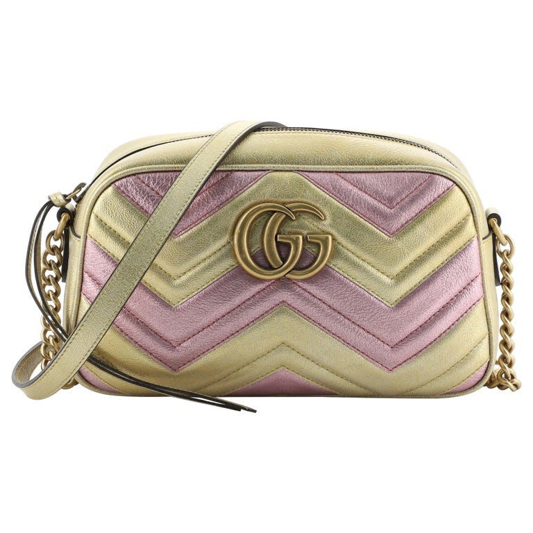 Gucci GG Marmont Shoulder Bag Matelasse Leather Small at 1stDibs