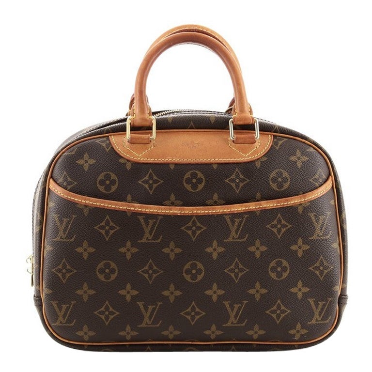 Louis Vuitton Trouville Handbag Monogram Canvas