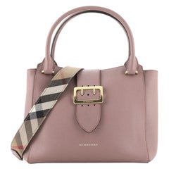 Burberry Buckle Tote Leather Medium