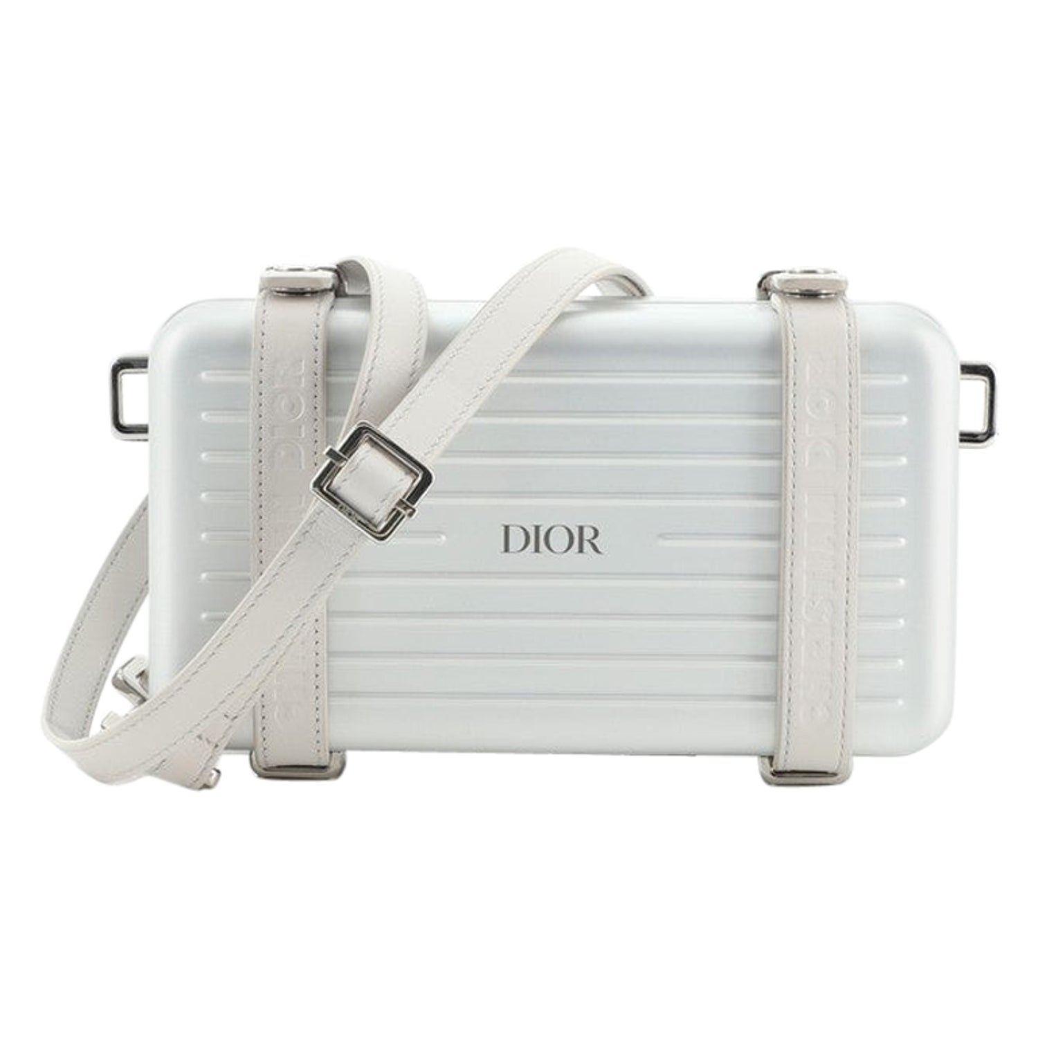 Dior × RIMOWA Collaboration Limited Personalized Clutch Bag Pink  13×20×6.5cm NEW