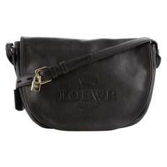 Loewe Heritage Messenger Leather Medium