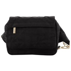 Chanel Travel Line Flap Waist Bag Nylon Medium