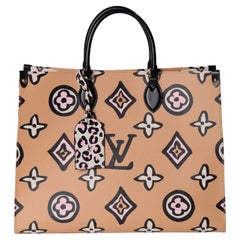 Louis Vuitton Wild at Heart Square Pink Beige Silk ref.321005