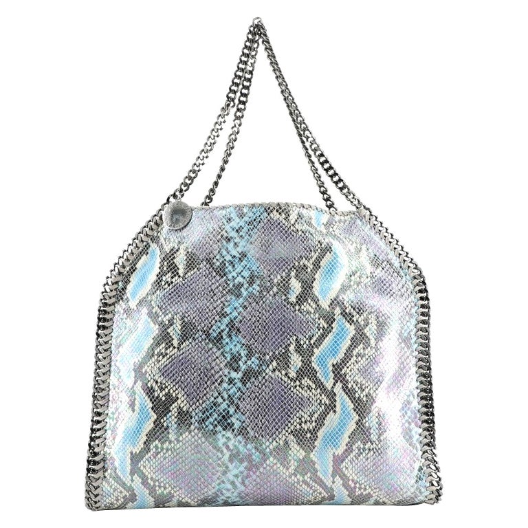 Stella McCartney Falabella Tote Faux Snakeskin Small