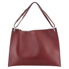 Celine Fortune Cookie Convertible Shoulder Bag Leather