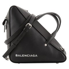 Balenciaga Triangle Duffle Bag Leather Small