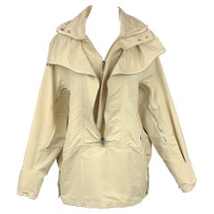 GIVENCHY Frühjahr 2021 Größe 4 Beige Jacke aus Baumwolle / Polyester mit Reißverschluss