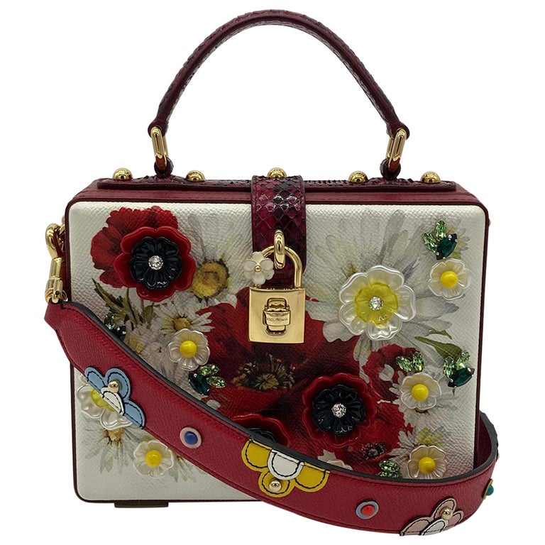 Dolce and Gabbana Dauphine Box Bag  For Sale
