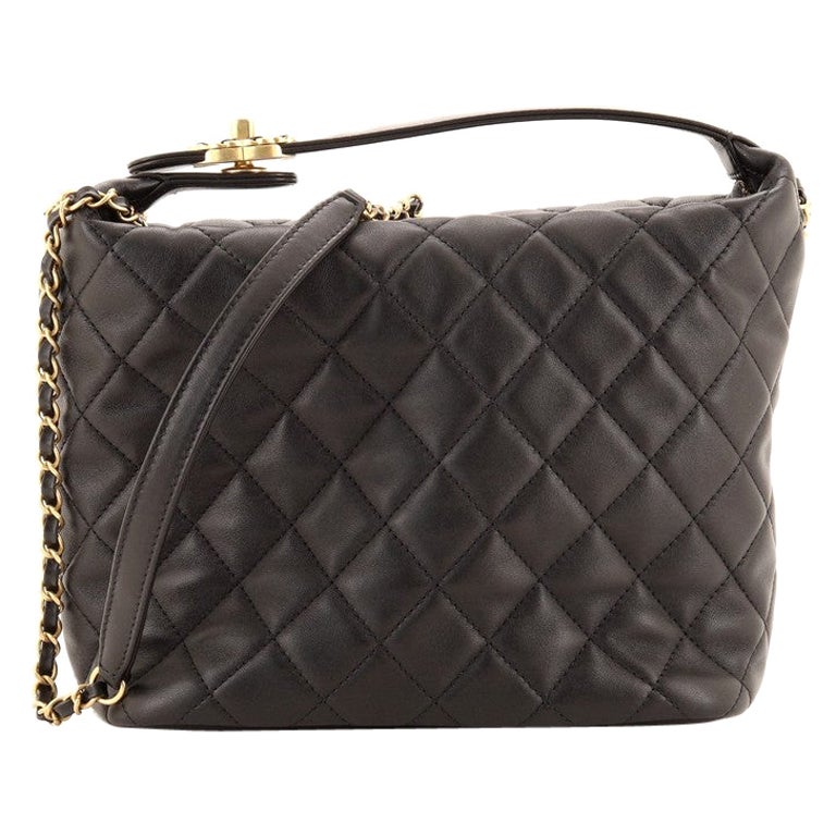 Chanel Perfect Meeting Hobo Quilted Lambskin Large