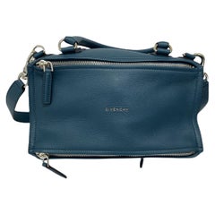 Givenchy Blue Leather Pandora Bag