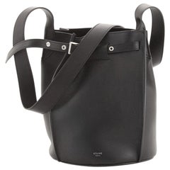 Celine Long Strap Big Bag Bucket Leather