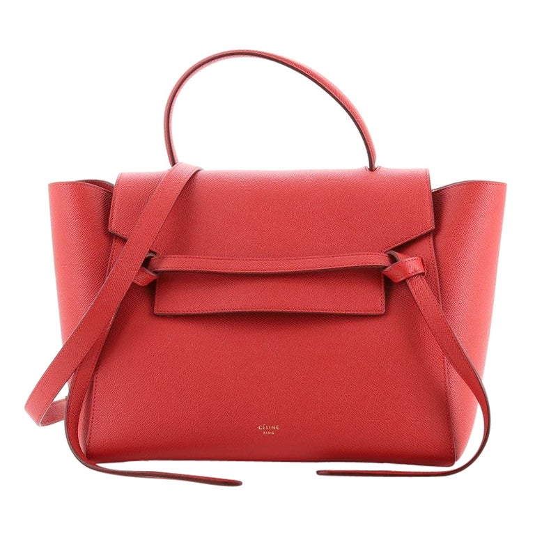 Celine Belt Bag Textured Leather Mini at 1stDibs