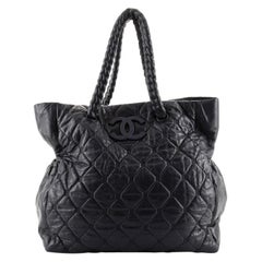 Chanel Hidden Chain Tote Quilted Lambskin