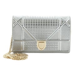 Diorama Flap Bag Cannage Embossed