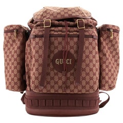 Gucci Alpina Trekking Backpack GG Canvas Large